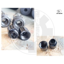 Adattatore canna con filetto anti orario / silenziatore orario