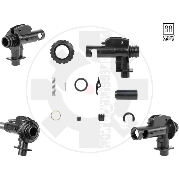 TDC Magnus-Helium hop up chamber for M4 with flat rubber