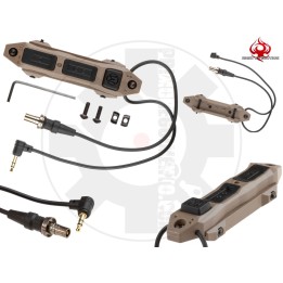 Tactical Augmented Dual Function Tape Switch with Lock SF ML & 3.5mm Dark Earth