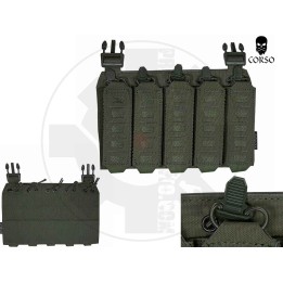 MP7 / MP5 Front panel Corso - Ranger Green