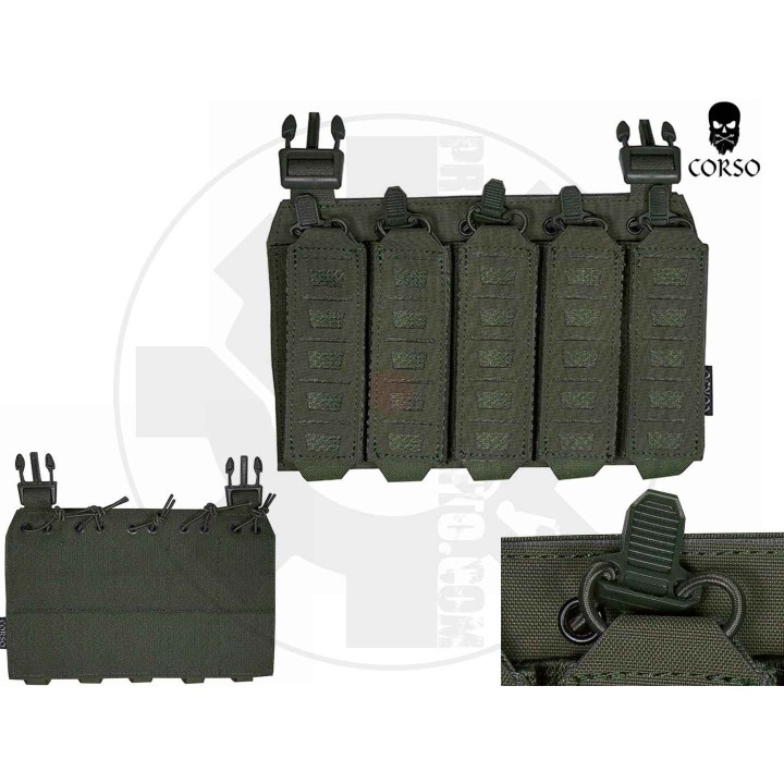 MP7 / MP5 Front panel Corso - Ranger Green