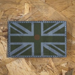 Uk Flag Subdued Green - Patch