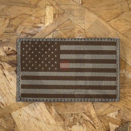 USA Flag tan - Patch