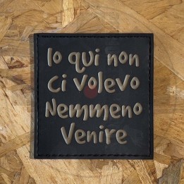 io qui non ci volevo... - Patch