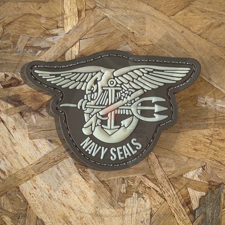 Navy Seals Trident Tan - Patch