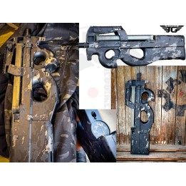 P90 - P98-4 - Laser Black camo - Jing Gong