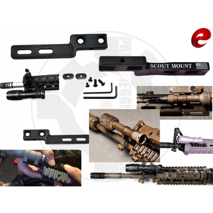 Mount for scout M600 M300 - Black
