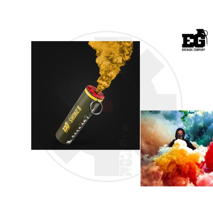 Yellow Wire Pull Smoke Grenade WP40 D ( Fumogeno Giallo )