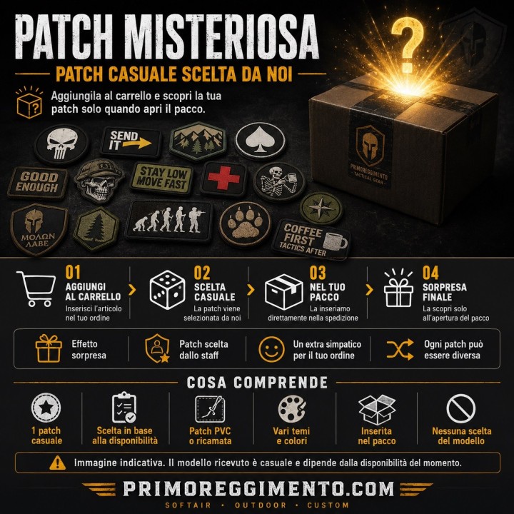 Patch a sorpresa - Keep calm & la scegliamo noi