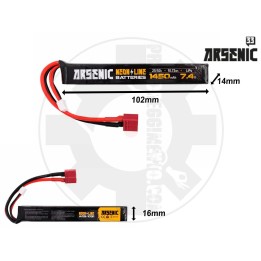 LiPo 7.4 1450 25/50C T-PLUG