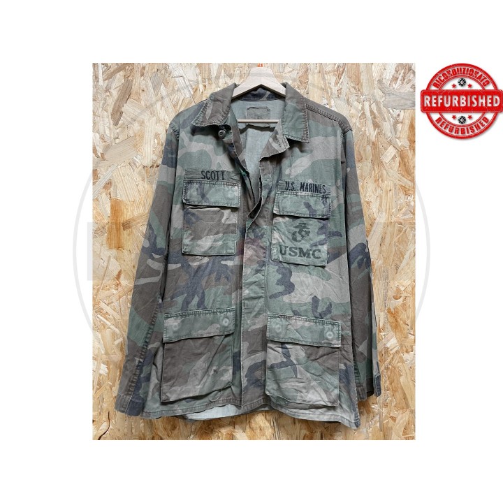 Giacca BDU Woodland USMC Small LONG USATO