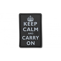 Keep Calm Rubber Patch SWAT