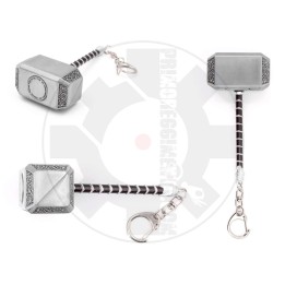 Mjolnir Metal Keychain