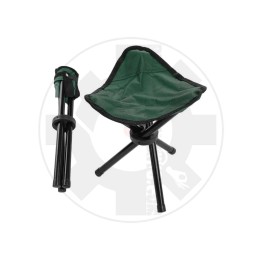 Sgabello a Treppiede Telescopico Verde