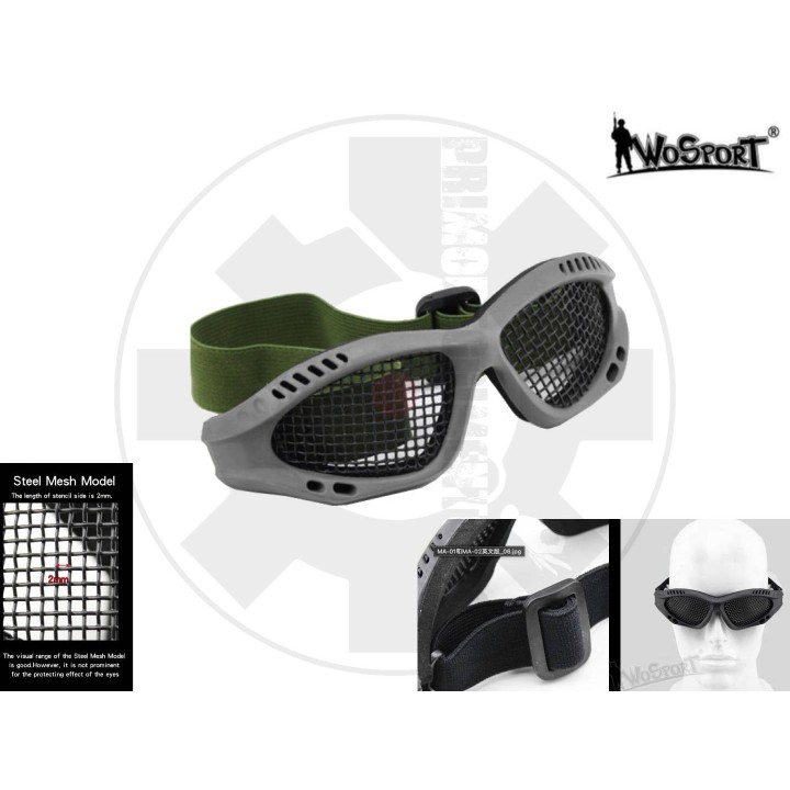 Occhiale a rete OD - JS TACTICAL