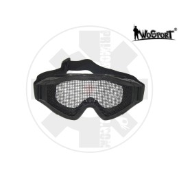 Maschera a rete larga - nera