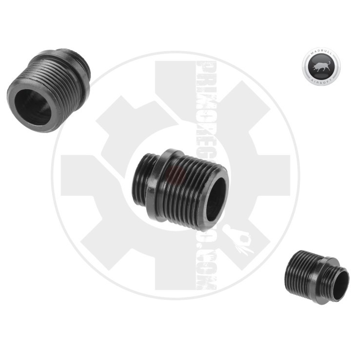 Steel silencer adapter WE Glock / 1911