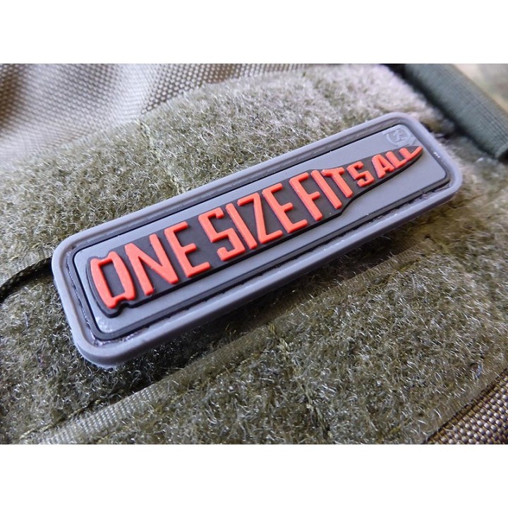 One Size Fits All Rubber Patch Color