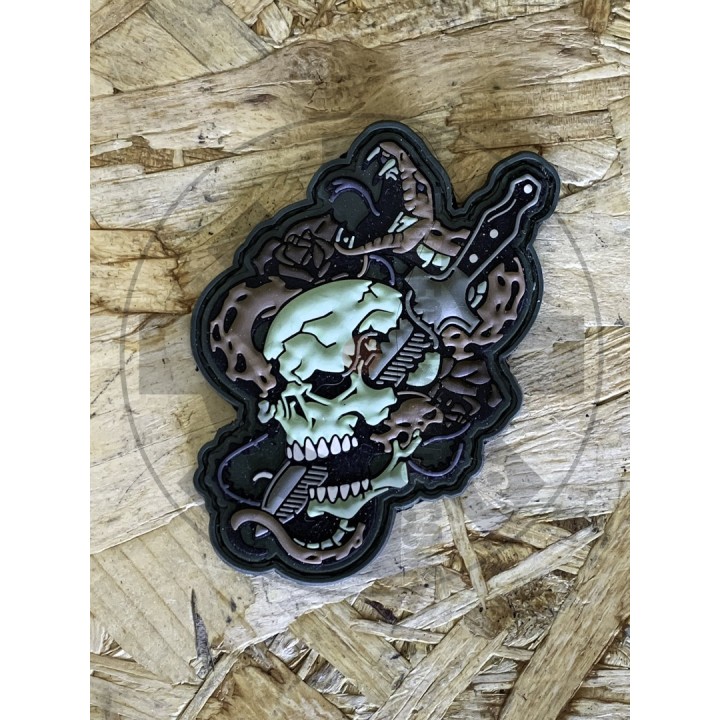 Skull Snake Patch