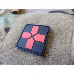 Red Cross Rubber Patch 40mm...
