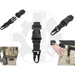 Fastex buckle snap hook - Black