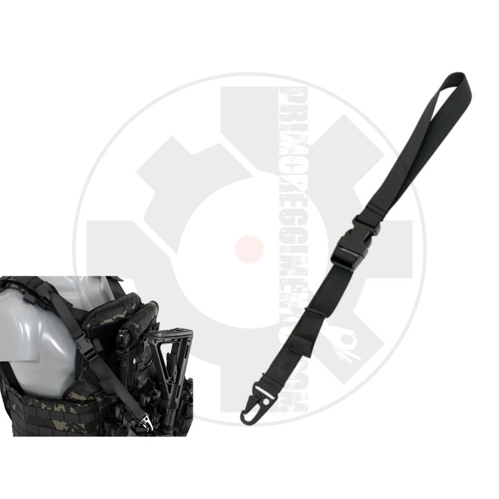 Cinghia 1 punto gassa - Black