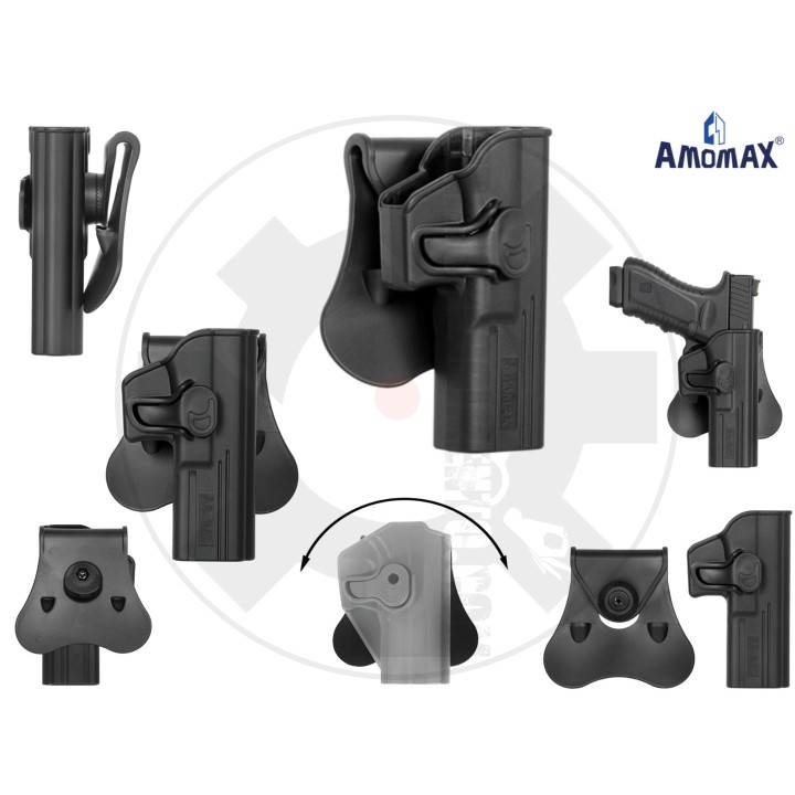 Paddle Holster for G17 - Black