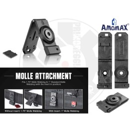 Slim MOLLE mount | AM-MA02