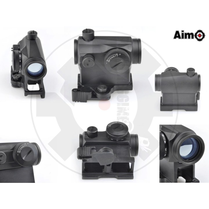 RED DOT RD1 CON ATTACCO QD CON RIALZO NERO