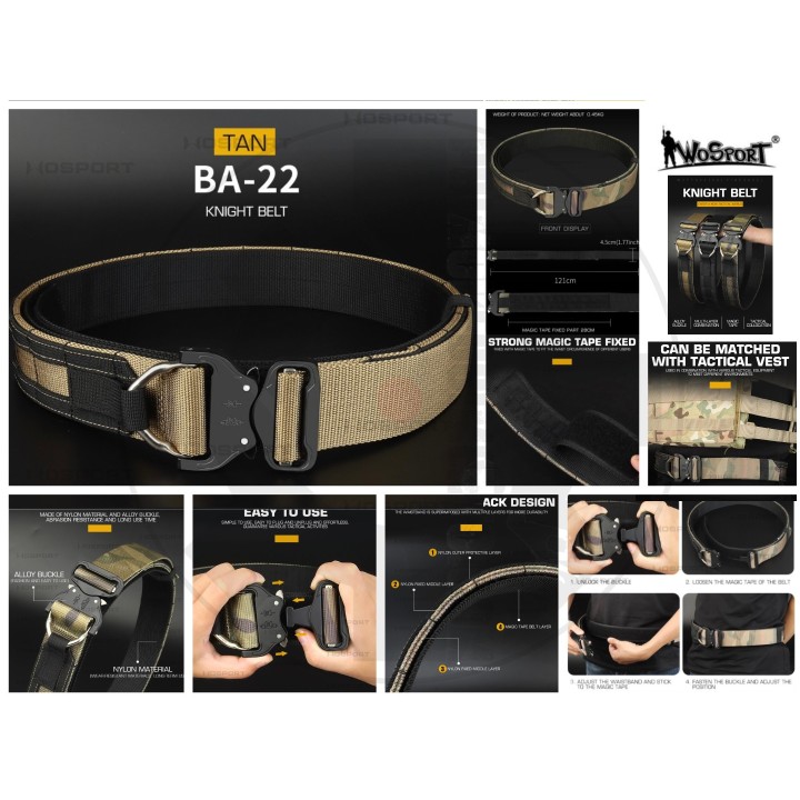 Knight Belt TAN