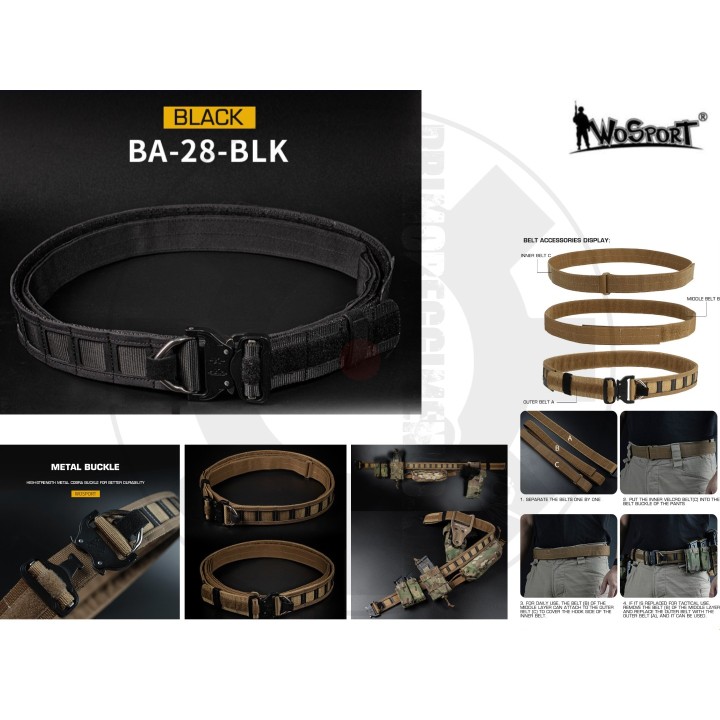 Special Combat Belt BLACK