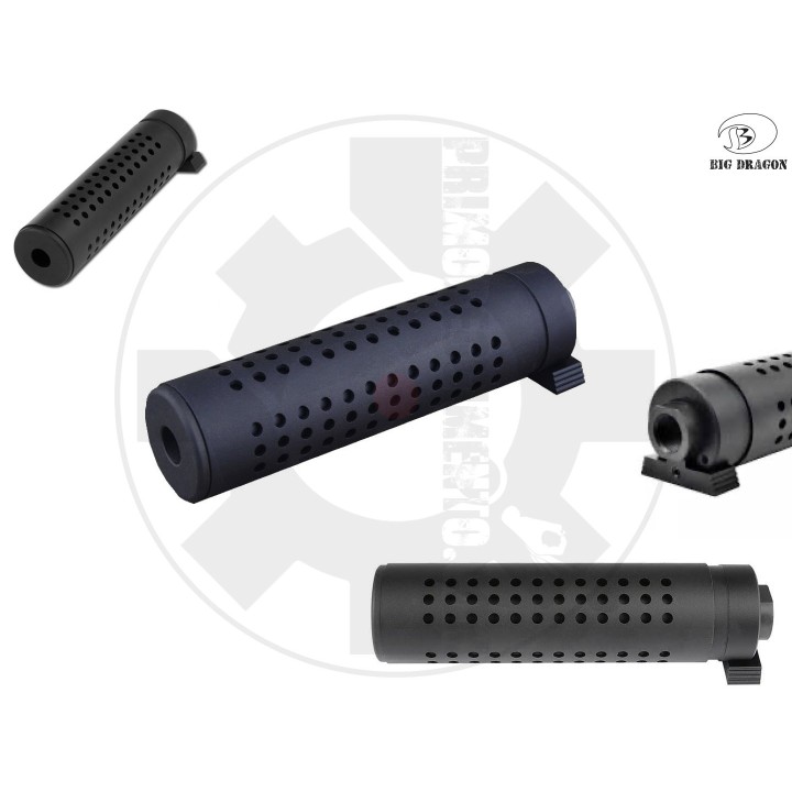 Silenziatore QD 145x38mm