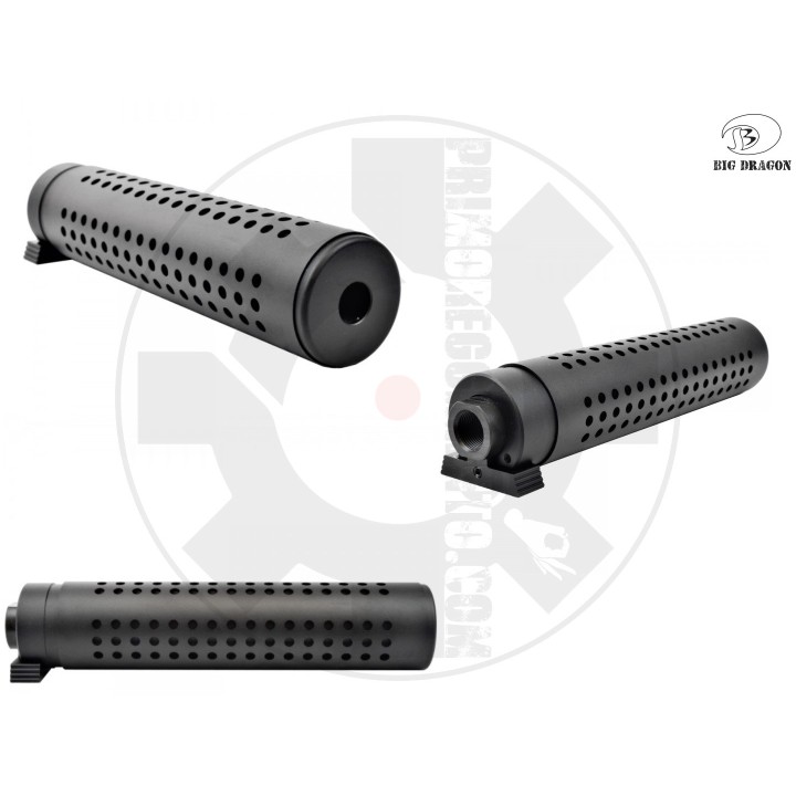 Silenziatore QD 175x38mm