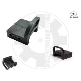 Metal sling mount for weaver