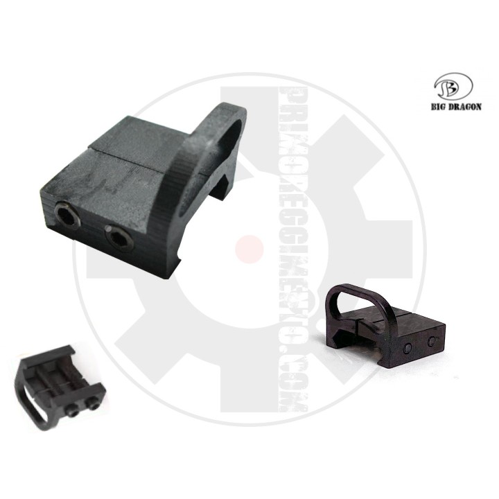 Metal sling mount for weaver