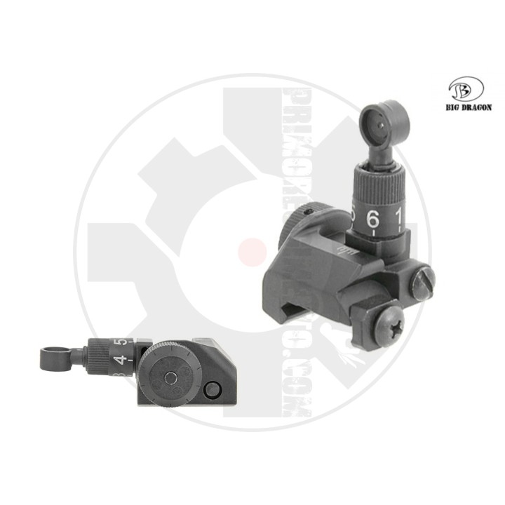 Rear sight flip up - mk18