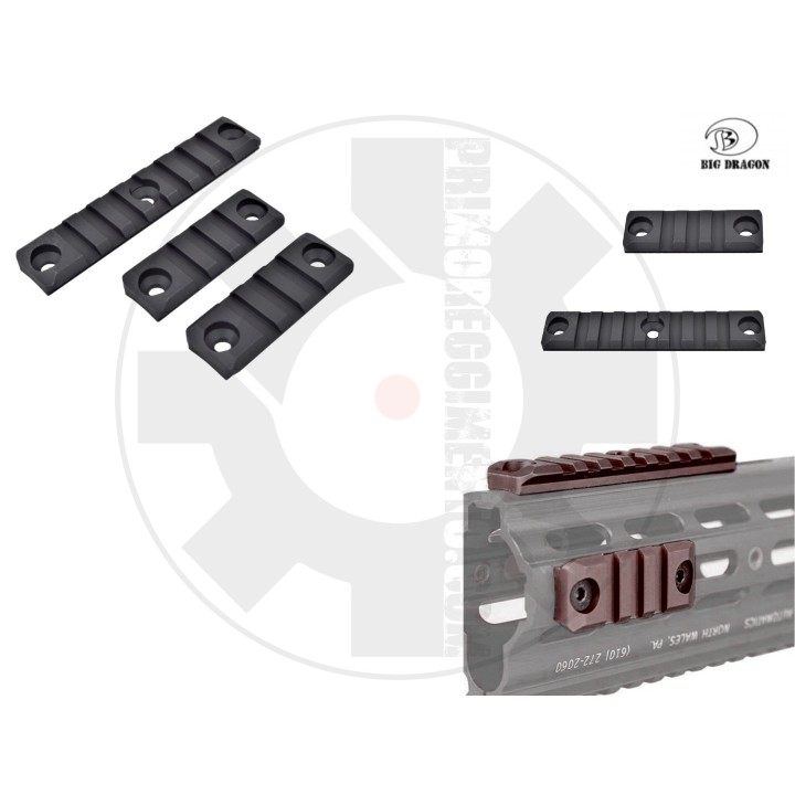 SET 3 SLITTE 20mm MODULARI PER SMR 416 NERO