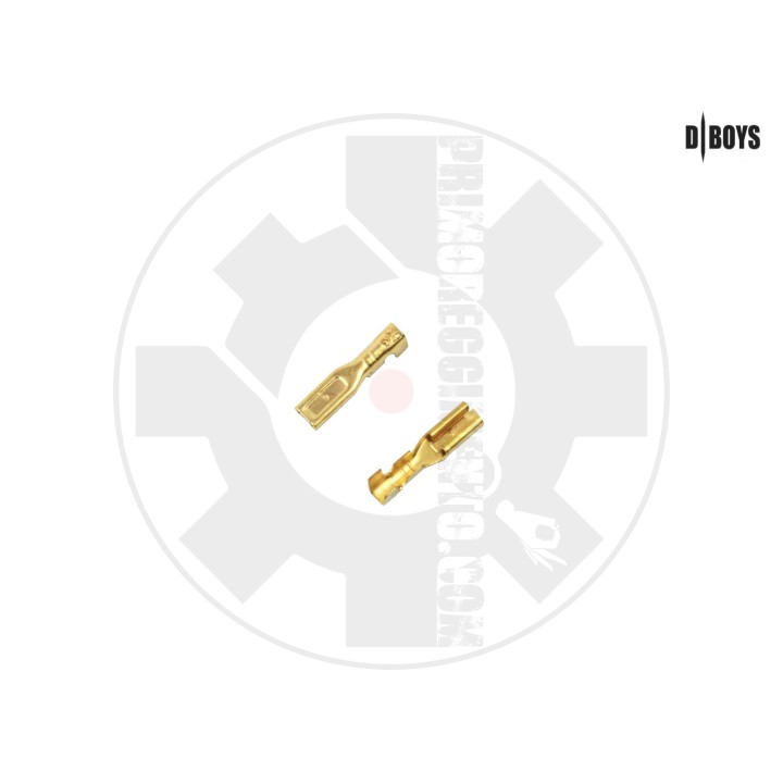 Faston F set for motor wire