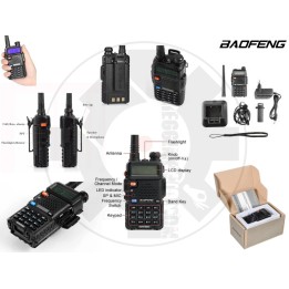 Radio Baofeng UV5R - Già Programmata