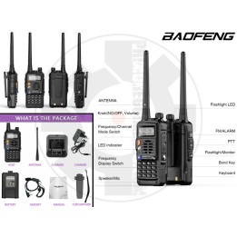 Radio Baofeng UVS9 - Già Programmata