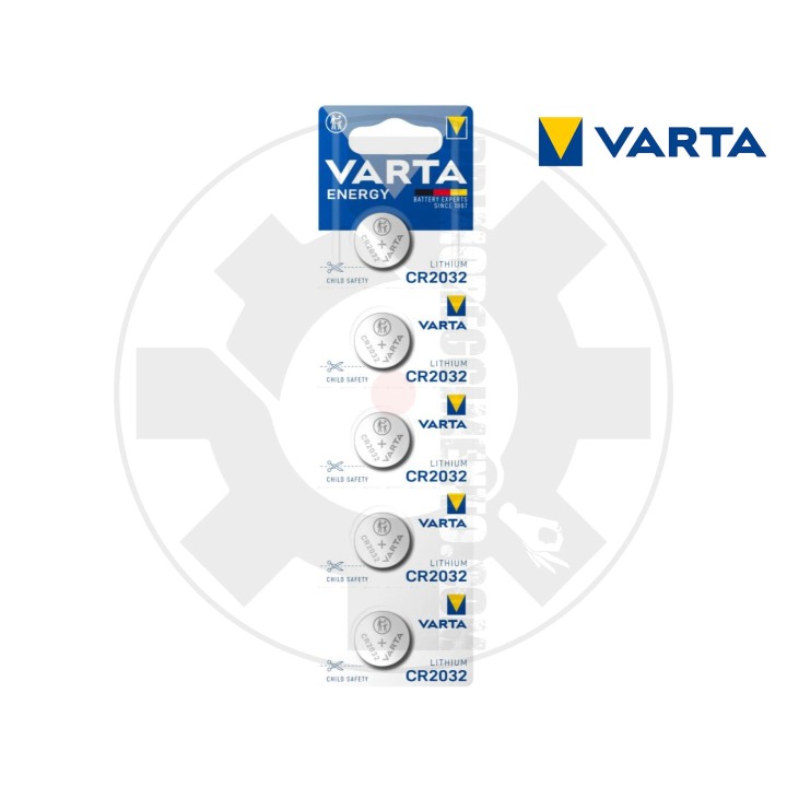 Varta Blister 5 pz. CR2032 3V 230mAh Primary Lithium Battery