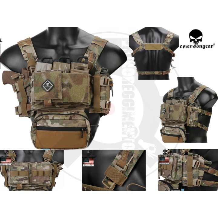 Micro Chest RIG MK3 Multicam - Emerson