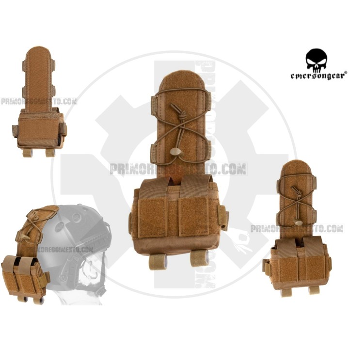 Mk2 Battery Case for Helmet - Coyote Brown