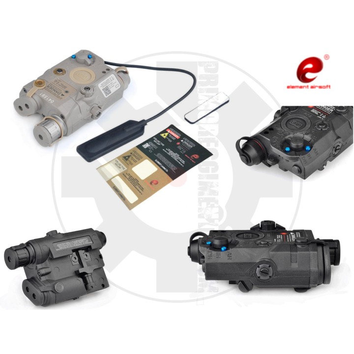 LA-5 UHP Illuminator / Red Laser Module - Dark Earth