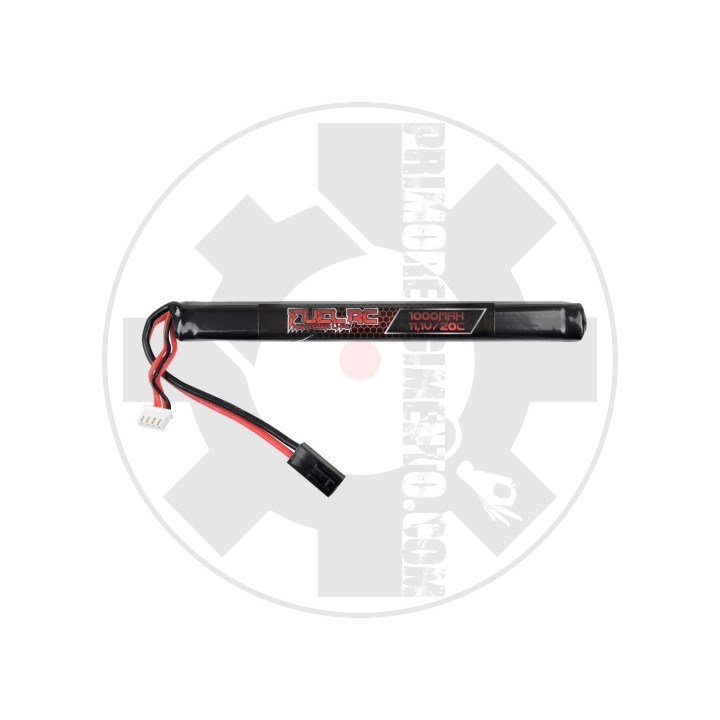 LiPo 11,1V 1000mAh 20C – Stick – Mini Tamiya