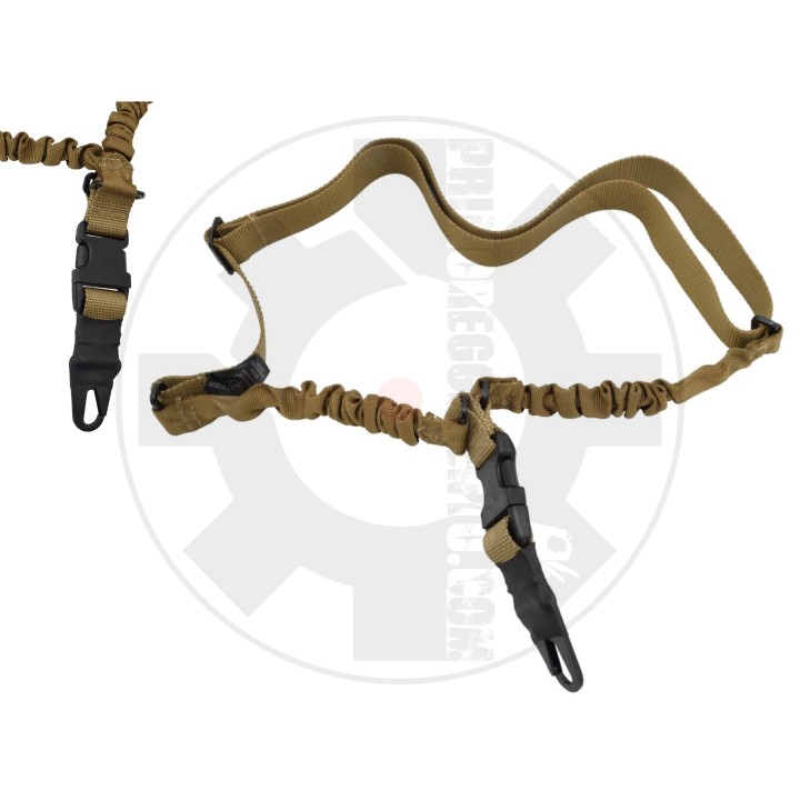1 Point Bungee sling - Coyote Brown