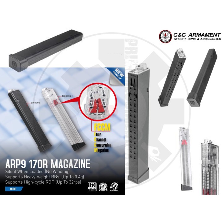 Mag ARP 9 / PCC 9 Midcap 170rds - Black