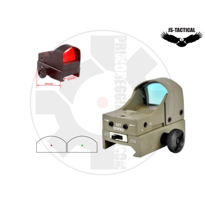 MINI RED DOT TAN - JS-Tactical