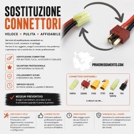 Installazione T-Plug su batteria o fucile