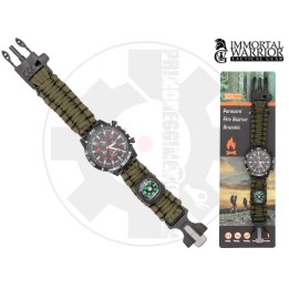 Survival Watch OD – Orologio Paracord Immortal Warrior